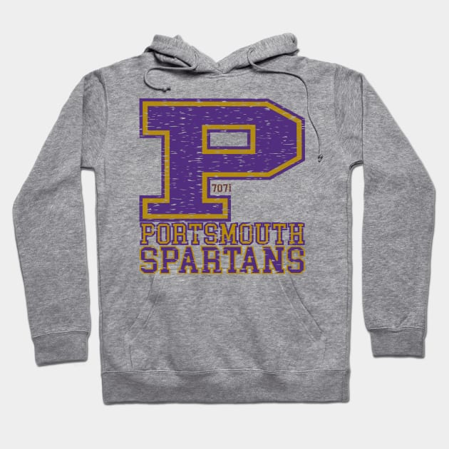 Vintage Portsmouth Spartans Hoodie by 7071